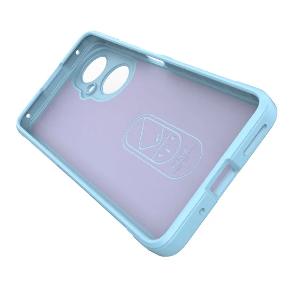 Силиконов калъф Wear-resistant за Huawei Nova 11i, Светло син 4