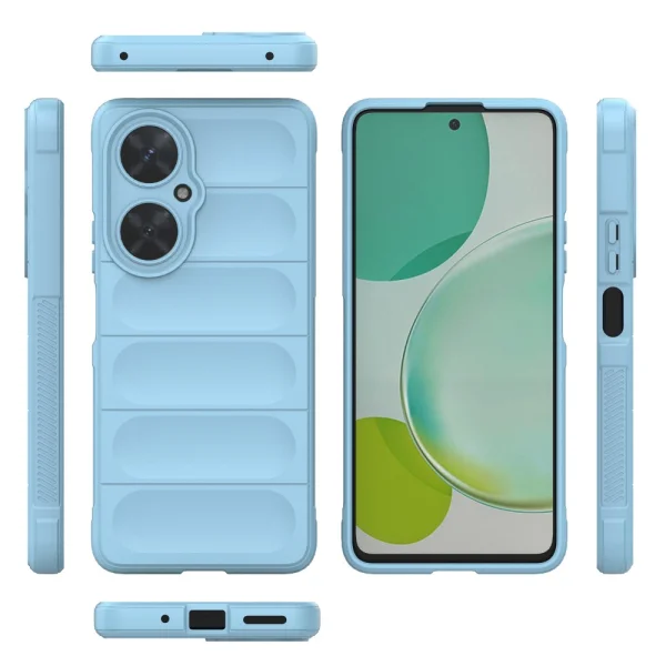 Силиконов калъф Wear-resistant за Huawei Nova 11i, Светло син 3