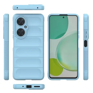 Силиконов калъф Wear-resistant за Huawei Nova 11i, Светло син 3