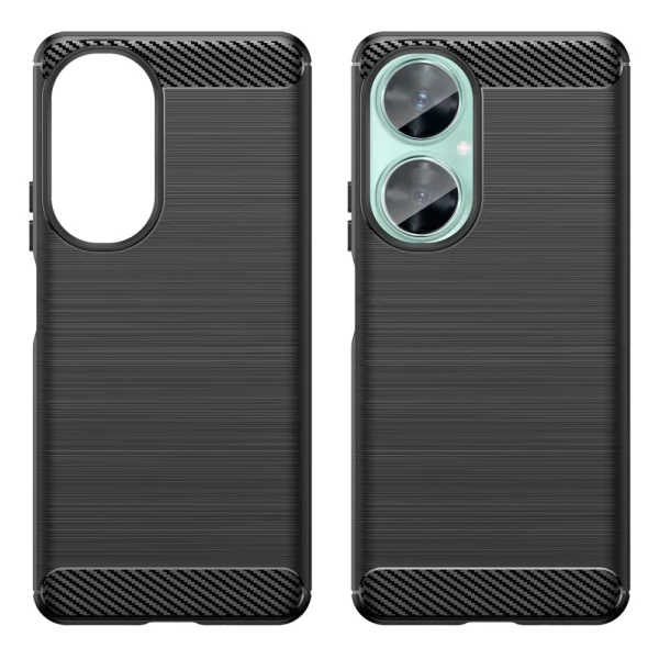Силиконов Калъф Carbon за Huawei Nova 11i, Черен 3
