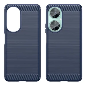 Silicone Case Carbon for Huawei Nova 11i, Blue 3