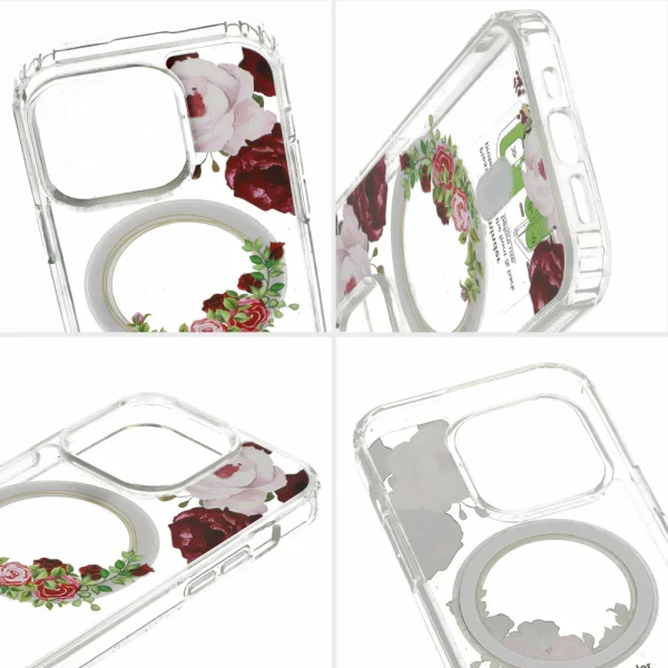 Удароустойчив калъф Flower MagSF за iPhone 11, Цветя 3