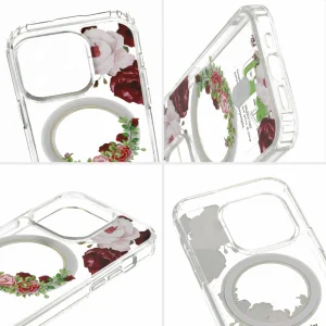 Удароустойчив калъф Flower MagSF за iPhone 11, Цветя 3