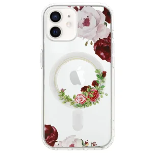 Удароустойчив калъф Flower MagSF за iPhone 12, Цветя