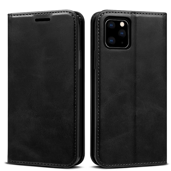 Калъф Тефтер Magnetic за iPhone 11 Pro Max, Черен 1