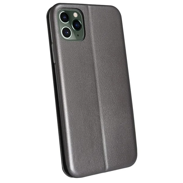 Калъф Тефтер ELEGANCE за iPhone 11 Pro Max, Сив 2