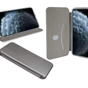 Калъф Тефтер ELEGANCE за iPhone 11 Pro Max, Сив 5