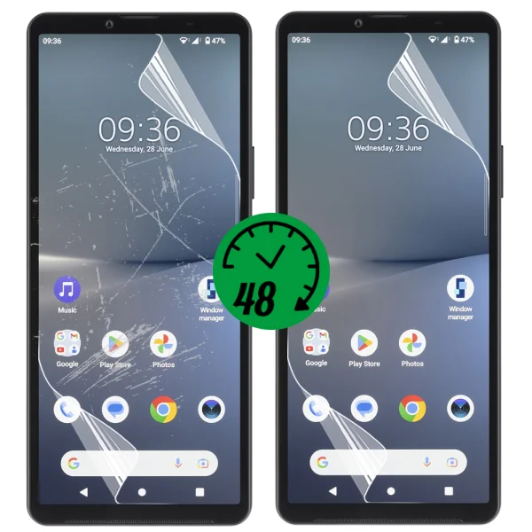 Auto Repair Hydrogel Screen Protector for Sony Xperia 10 V 1