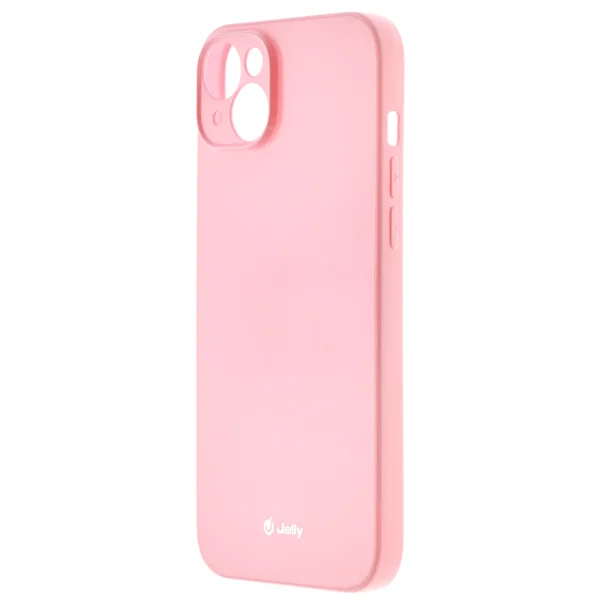 Silicone case Jelly Case for iPhone 14 Plus, Light pink 3