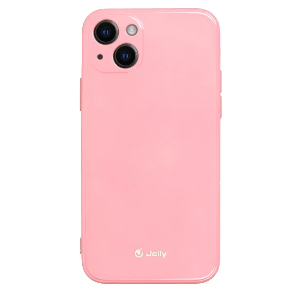 Silicone case Jelly Case for iPhone 14 Plus, Light pink 1