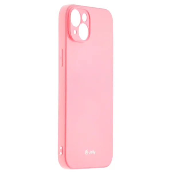 Silicone case Jelly Case for iPhone 14 Plus, Light pink 2