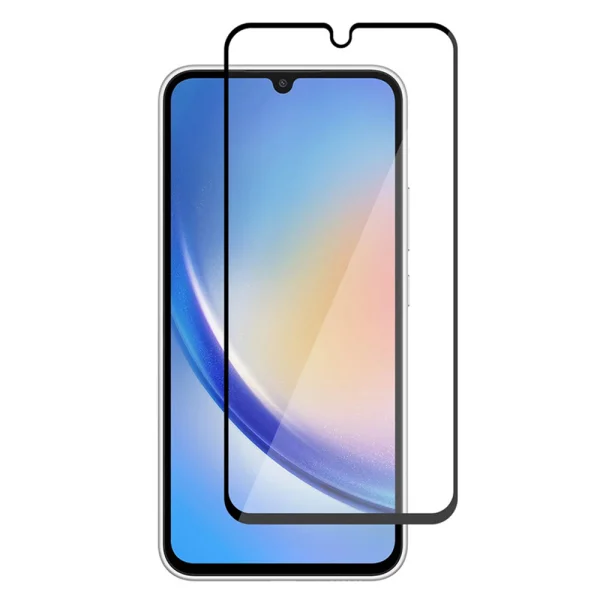 Стъклен Протектор 5D Full Glue за Samsung Galaxy A34 5G, Черен 1