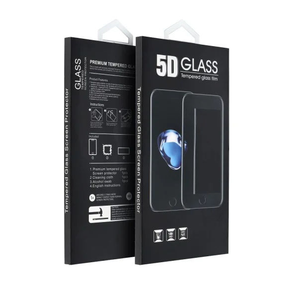Стъклен Протектор 5D Full Glue за Samsung Galaxy A34 5G, Черен 3