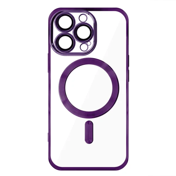 Silicone case LUXURY MagSF for iPhone 13 Pro, Purple 2