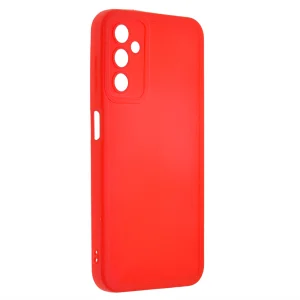 Силиконов калъф Matte за Samsung Galaxy A14 4G / 5G, Червен