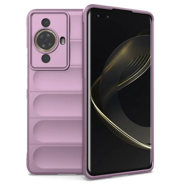 Силиконов калъф Wear-resistant за Huawei Nova 11 Pro / Nova 11 Ultra, Лилав 1