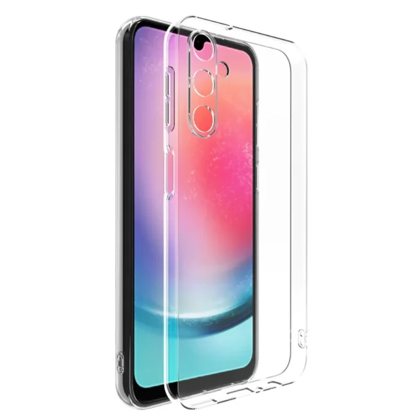 Transparent Silicone Case for Samsung Galaxy A24 4G, 2mm, Clear 1