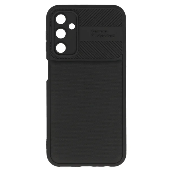 Silicone Case Camera Protected for Samsung Galaxy A24 4G, Black 2