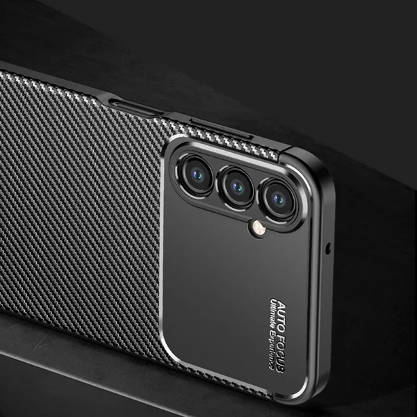 Силиконов Калъф Carbon за Samsung Galaxy A24 4G, Черен 4