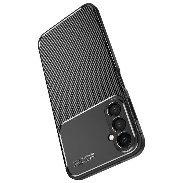 Силиконов Калъф Carbon за Samsung Galaxy A24 4G, Черен 2