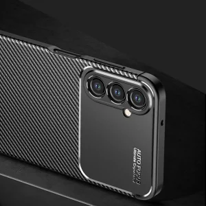 Силиконов Калъф Carbon за Samsung Galaxy A24 4G, Черен 4