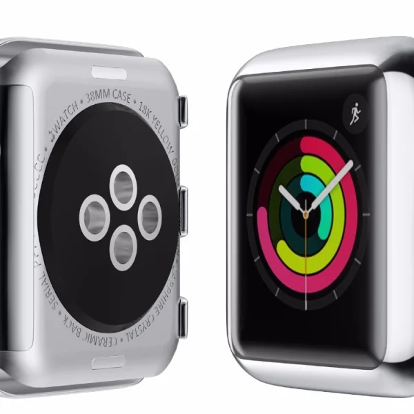 Shockproof case for Apple Watch Series 4, Silver 2
