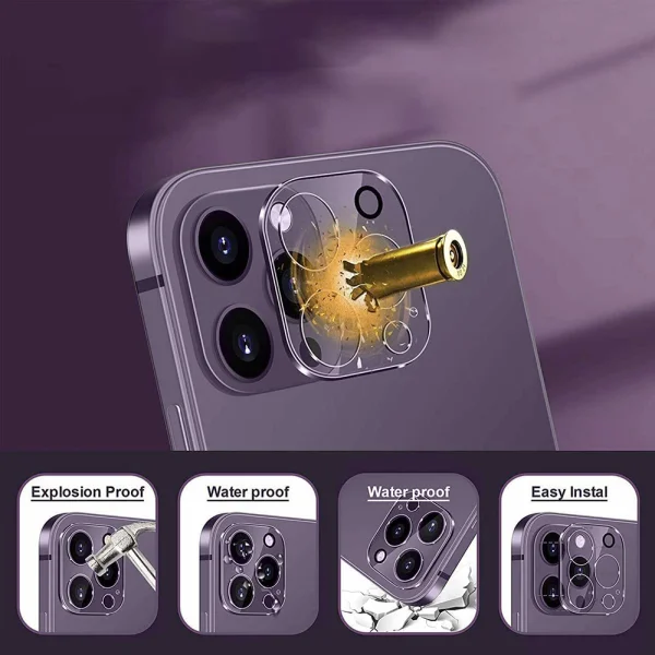Стъклен Протектор 3D за камера на iPhone 14 Pro / 14 Pro Max 4