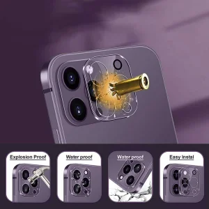 Стъклен Протектор 3D за камера на iPhone 14 Pro / 14 Pro Max 4