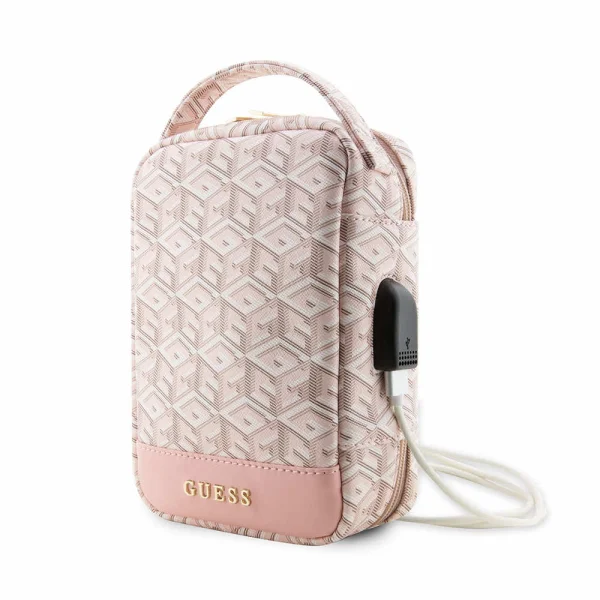Universal Bag GUESS G Cube Travel, Pink 3