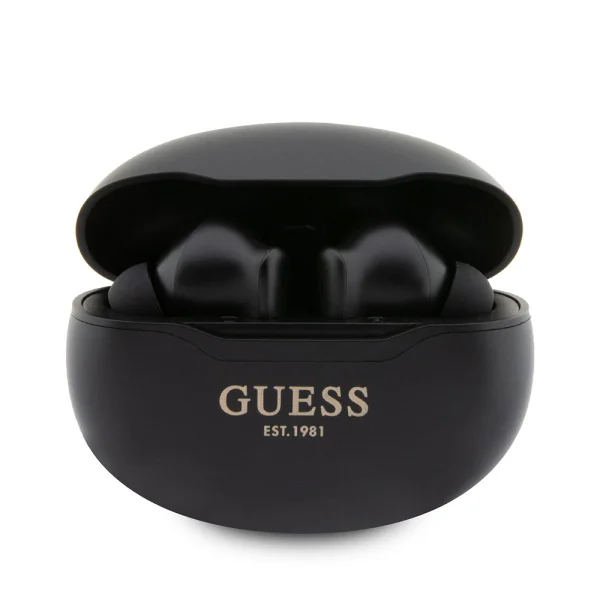 Guess Metalic Finish True Wireless 5.3 Earphones, GUTWST50BK, TWS, Black, 3666339120870 2