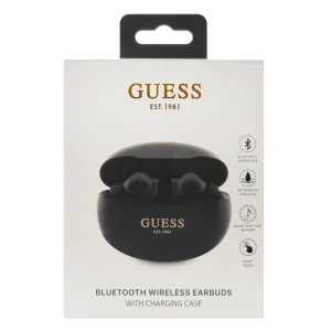 Guess Metalic Finish True Wireless 5.3 Earphones, GUTWST50BK, TWS, Black, 3666339120870 5
