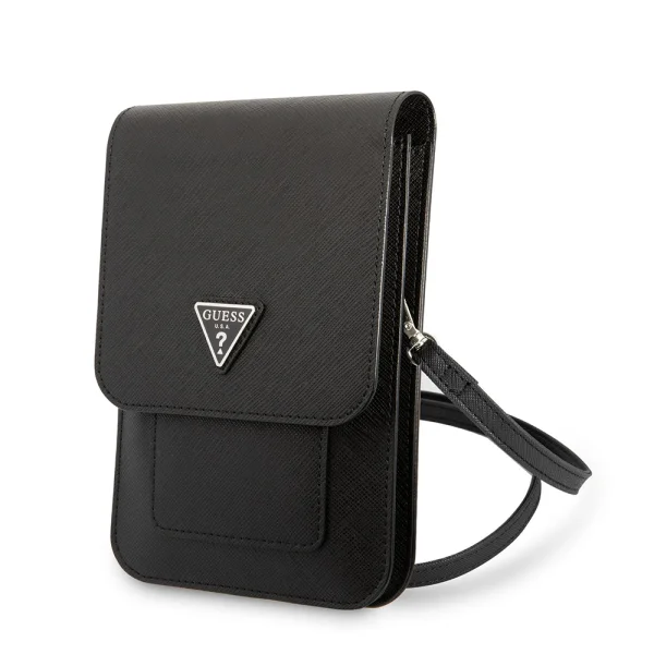 Универсална Чанта GUESS PU Saffiana Triangle Logo, Черен 3