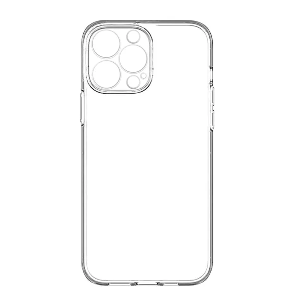 Silicone case for iPhone 15 Pro, 1mm, Transparent 1