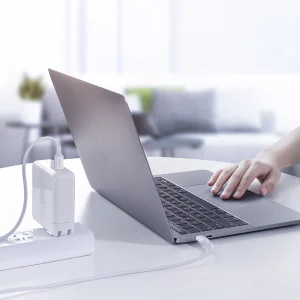 Кабел UGREEN US300, USB-C към USB-C, 5A, 100W, 2m, Бял 5