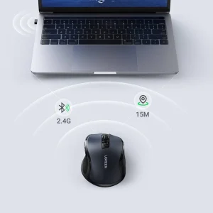 Wireless Mouse UGREEN MU006, 4000dpi, Black 5