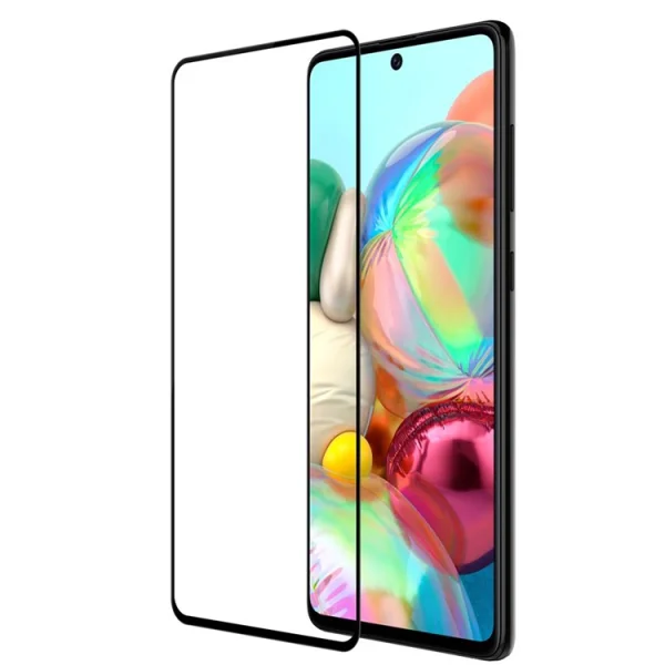 Стъклен Протектор 5D Full Glue за Samsung Galaxy A51 (2019), Черен 3