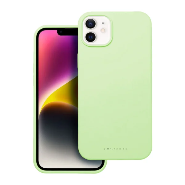 Shockproof Case Roar Cloud for iPhone 12, Light green 2