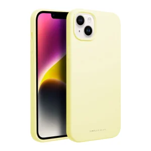 Удароустойчив Калъф Roar Cloud за iPhone 14, Светло жълт