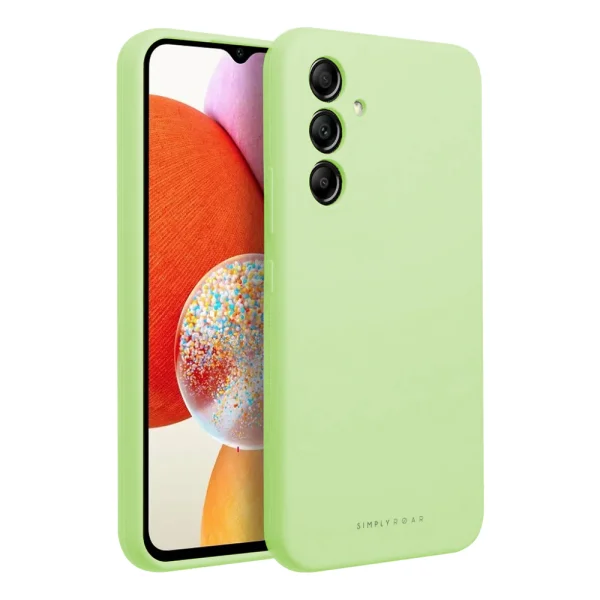 Удароустойчив Калъф Roar Cloud за Samsung Galaxy A34 5G, Светло зелен 1