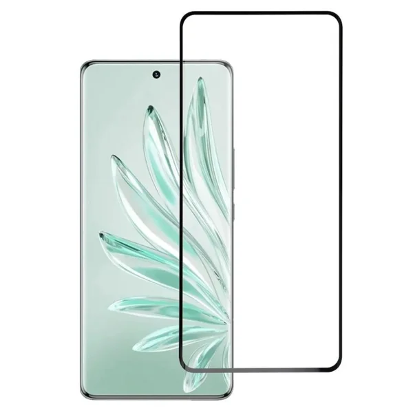 Стъклен протектор 5D Full Glue за Huawei Honor 70, Черен 1