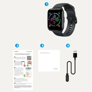 Смарт Часовник Xiaomi Mibro Watch C2, Черен 5