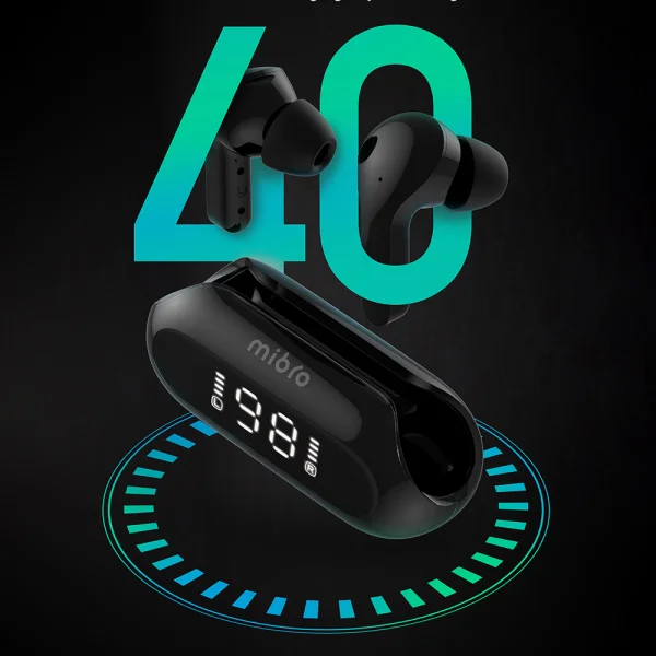 Безжични Слушалки Xiaomi Mibro Earbuds 3, EJ008, TWS, Черен 2