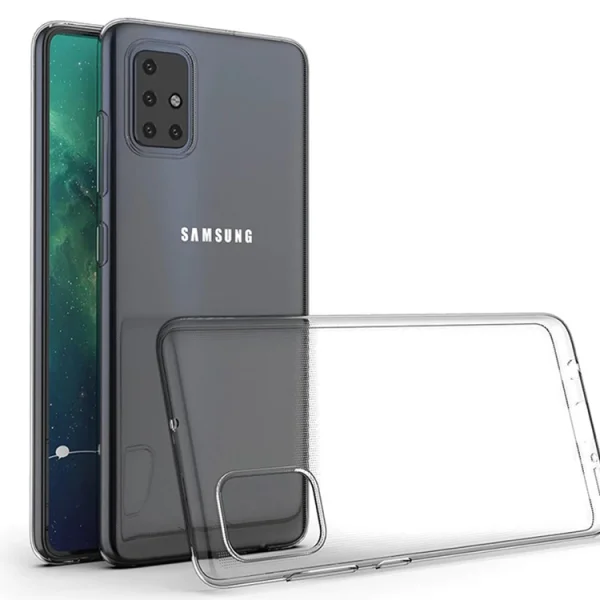 Силиконов калъф за Samsung Galaxy A51, Прозрачен 1