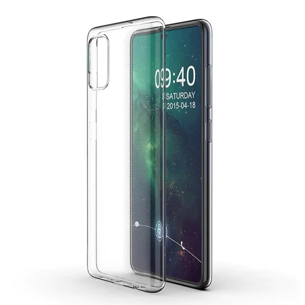 Силиконов калъф за Samsung Galaxy A51, Прозрачен 4