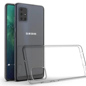 Силиконов калъф за Samsung Galaxy A51, Прозрачен