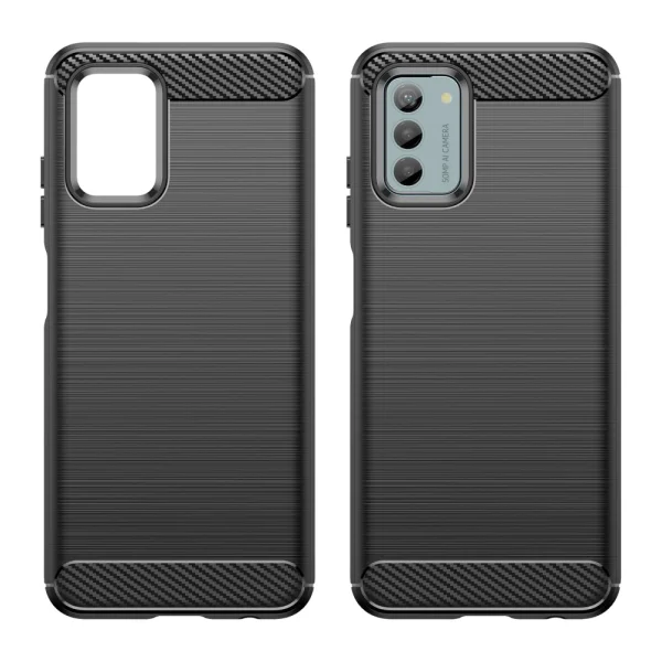 Силиконов Калъф Carbon за Nokia G22, Черен 2