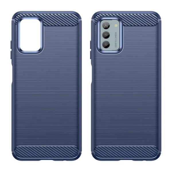 Силиконов Калъф Carbon за Nokia G22, Син 2