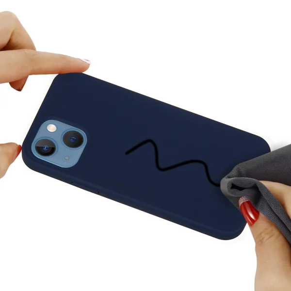LUX Shockproof Case iPhone 15, Blue 4