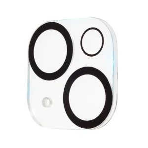 Tempered Glass Camera Protector for iPhone 15, Black 2