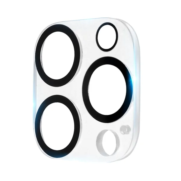Стъклен Протектор за камерата на iPhone 15 Pro Max, Черен 2